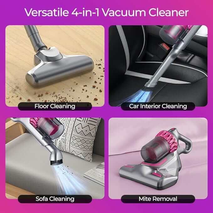 4-in-1 Cordless Vacuum Cleaner – Home & Car Use