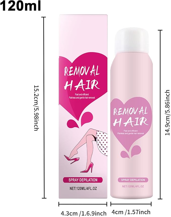 120ML Hair Removal Spray For Women & Men's
