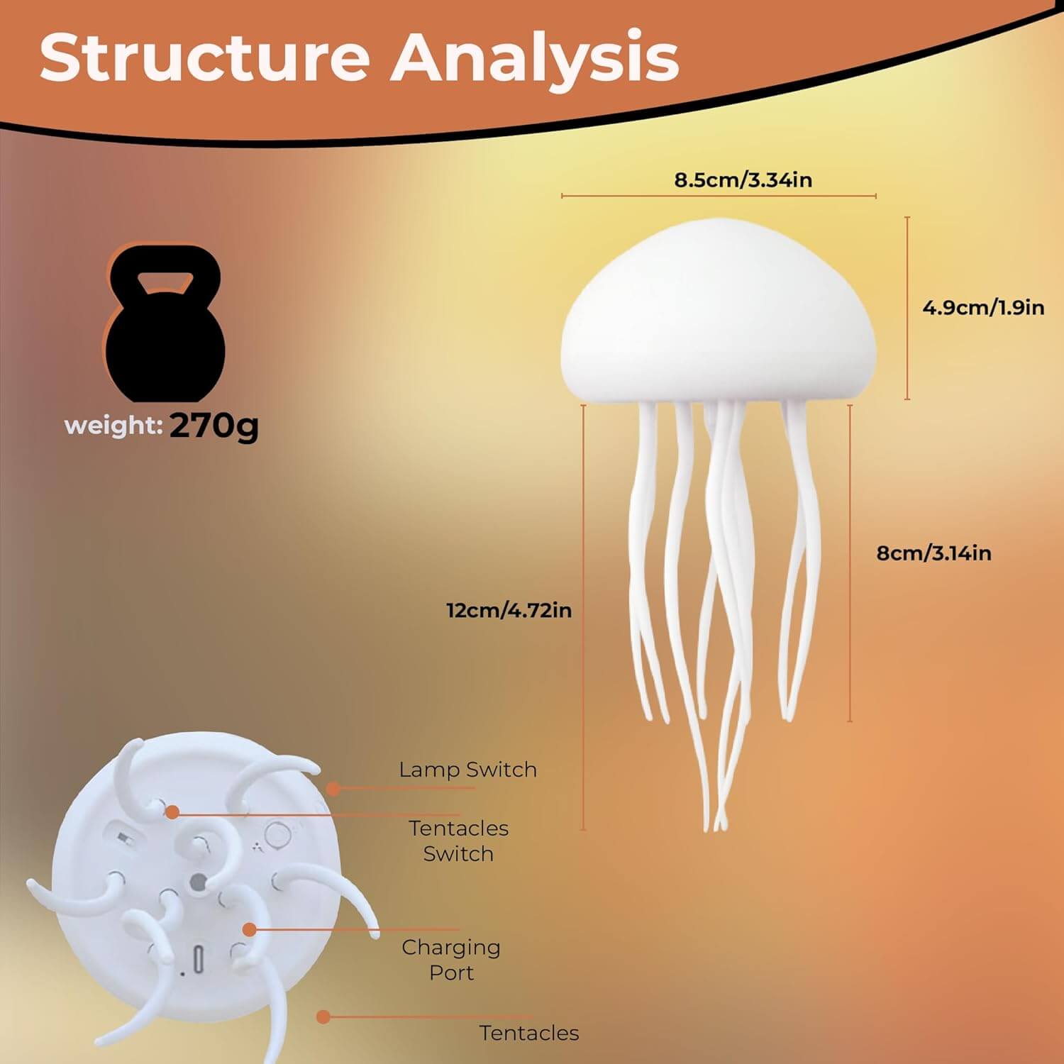 Jellyfish Night Light
