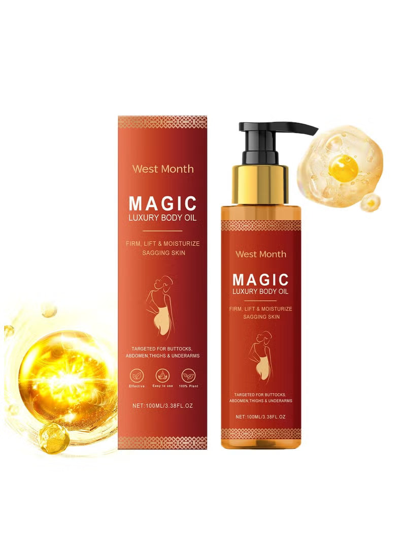 👉 Luxury Firming Body Oil – Deep Moisturizing & Skin Tightening | زيت شد الجسم الفاخر