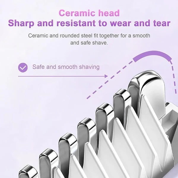 Luxury Dual Head Electric Shaver – Rechargeable & Waterproof | حلاقة ناعمة وتجربة فائقة الجودة Sale price