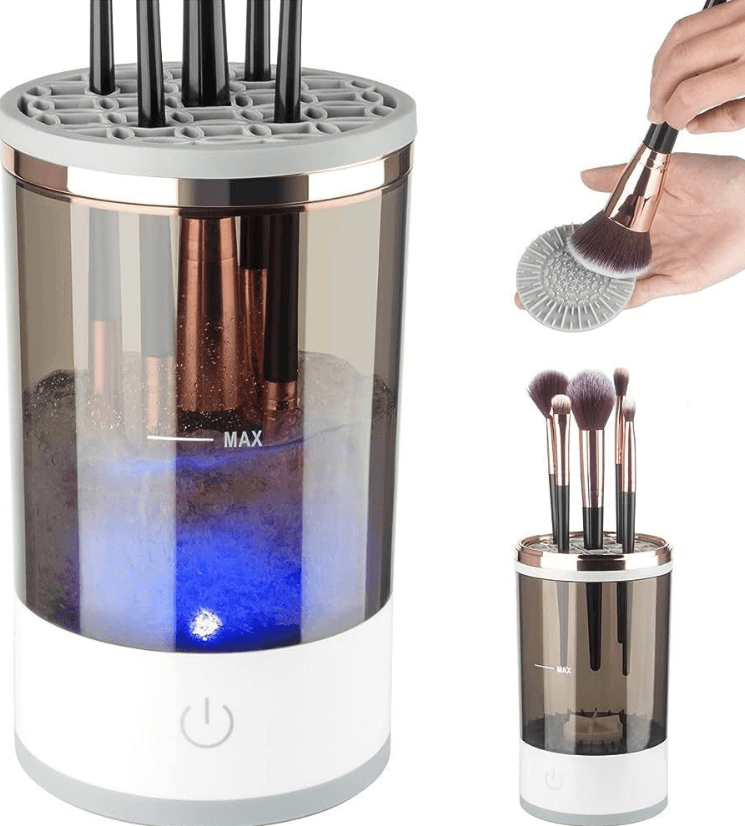 Automatic Makeup Brush Cleaner UAE – Wash & Dry in Seconds
