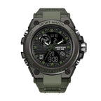 Kinetic Energy Sports Watch for Men | Dual Display Digital Analog